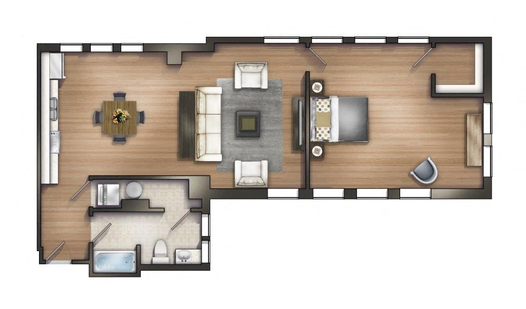 721 Broad Street, Suite 305 Studio-2 Beds Apartment for Rent - Photo Gallery 39